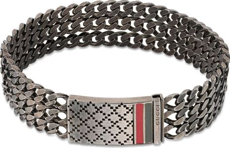 gucci link bracelet mens|Gucci link bracelet men.